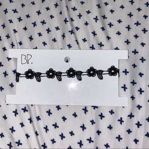 Fabric Flower choker